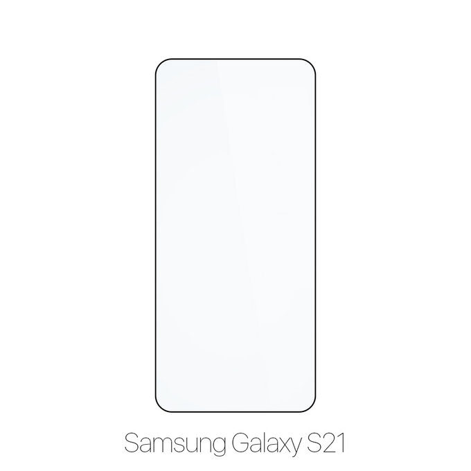 Закалено стъкло FullCover за Samsung S21, FixPremium