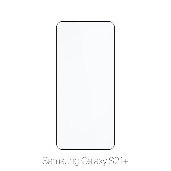 Закалено стъкло FullCover за Samsung S21+, FixPremium