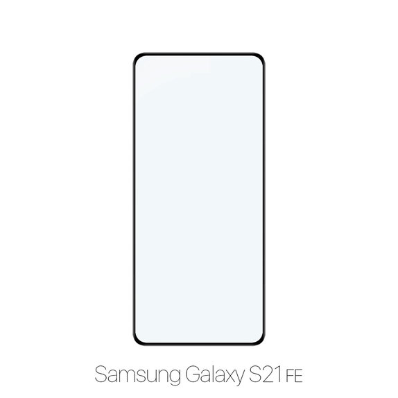 Закалено стъкло FullCover за Samsung S21 FE, FixPremium
