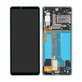 дисплей за Sony Xperia 10 IV XQCC54, Тъчскрийн и рамка, TFT, A5047175A, Mint, Genuine Service Pack