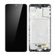 дисплей за Samsung A31 A315F, Тъчскрийн и рамка, Prism Crush Black, TFT