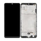 дисплей OLED за Samsung A32 4G A325F, Тъчскрийн и рамка, черен, Black