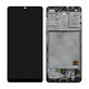 дисплей за Samsung A41 A415F, Тъчскрийн и рамка, Prism Crush Black, TFT