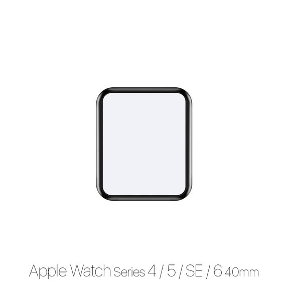 Протектор за часовник Plexiglas за Apple Watch 4, 5, 6, SE (1st gen) и SE (2nd gen) (40mm), FixPremium