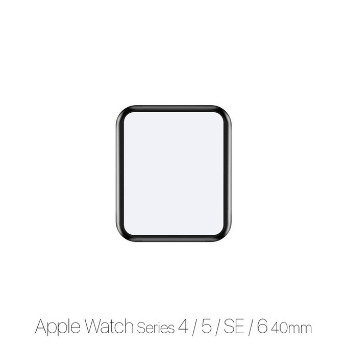 Протектор за часовник Plexiglas за Apple Watch 4, 5, 6, SE (1st gen) и SE (2nd gen) (40mm), FixPremium