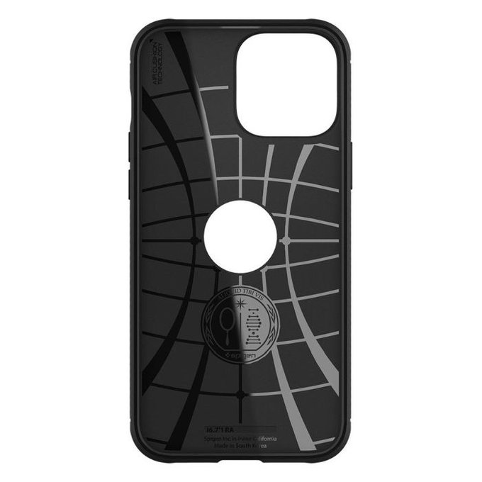 Калъф Rugged Armor за iPhone 13 Pro Max, Черно, Black