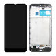 дисплей за Samsung M30s M307F, Тъчскрийн и рамка, черен, Black, TFT