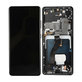 дисплей за Samsung S21 Ultra G998B, Тъчскрийн и рамка, Phantom Black, TFT