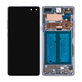 дисплей OLED за Samsung S10 5G G977B, Тъчскрийн и рамка, черен, Black