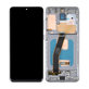 дисплей OLED за Samsung S20 G980F, Тъчскрийн и рамка, Cosmic Grey