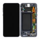 дисплей за Samsung S10e G970F, Тъчскрийн и рамка, Prism Black, TFT