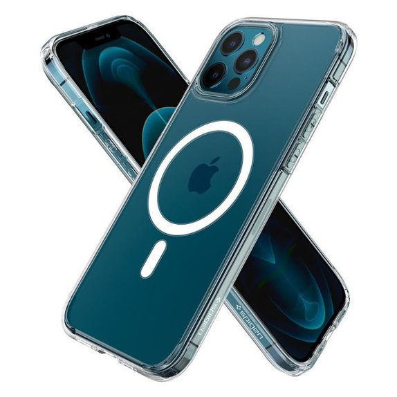 Калъф Ultra Hybrid с MagSafe за iPhone 12 Pro Max, Бял, White