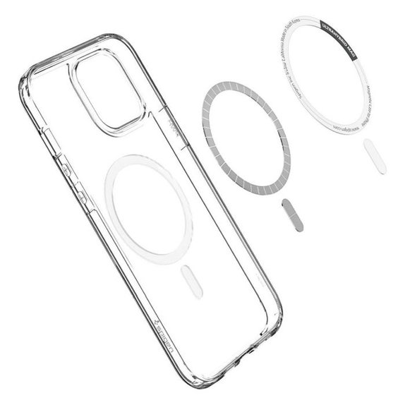 Калъф Ultra Hybrid с MagSafe за iPhone 12 Pro Max, Бял, White