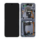 дисплей за Samsung Z Flip 4 F721B, Тъчскрийн и рамка, GH82-29440D, GH82-30238D, GH82-30239D, GH82-29441D, син, Blue, Genuine Service Pack