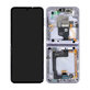 дисплей за Samsung Z Flip 4 F721B, Тъчскрийн и рамка, GH82-29440B, GH82-30239B, GH82-29441B, GH82-30238B, Bora Purple, Genuine Service Pack