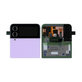 дисплей за Samsung Z Flip 4 F721B, външен, Тъчскрийн и рамка, GH97-27947B, Bora Purple, Genuine Service Pack