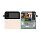 дисплей за Samsung Z Flip 4 F721B, външен, Тъчскрийн и рамка, GH97-27947C, Pink Gold, Genuine Service Pack
