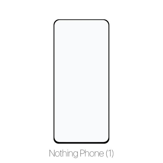 Закалено стъкло FullCover за Nothing Phone (1), FixPremium