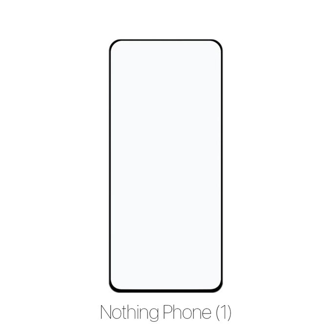Закалено стъкло FullCover за Nothing Phone (1), FixPremium