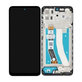 дисплей за Motorola Moto G32 XT2235, Тъчскрийн и рамка, 5D68C21151, Mineral Grey, Genuine Service Pack