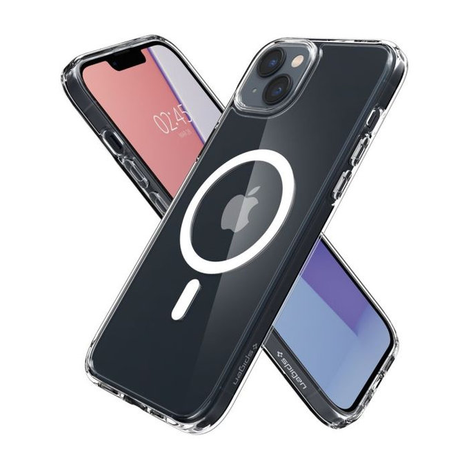 Калъф Ultra Hybrid с MagSafe за iPhone 14 Plus, Бял, White