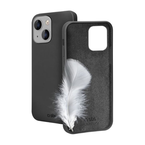 Калъф Instinct за iPhone 14/13, Черно, Black