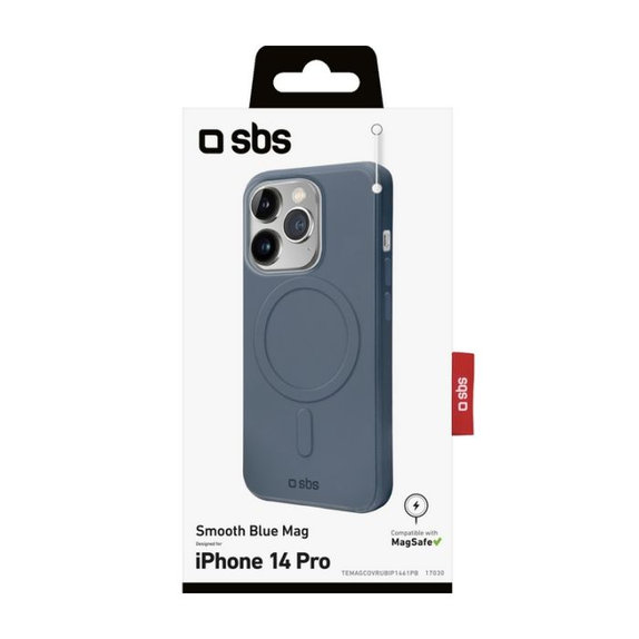 Калъф Smooth Mag с MagSafe за iPhone 14 Pro, Синьо, Blue