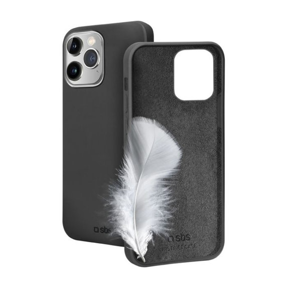 Калъф Instinct за iPhone 14 Pro Max, Черно, Black