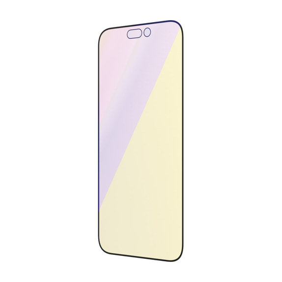 Закалено стъкло UWF Anti-Bluelight AB с апликатор за iPhone 14 Pro, Черно, PanzerGlass