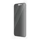 Закалено стъкло UWF Privacy AB с апликатор за iPhone 14 Pro, Черно, PanzerGlass
