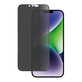Закалено стъкло UWF Privacy AB с апликатор за iPhone 14 Plus/13 Pro Max, Черно, PanzerGlass