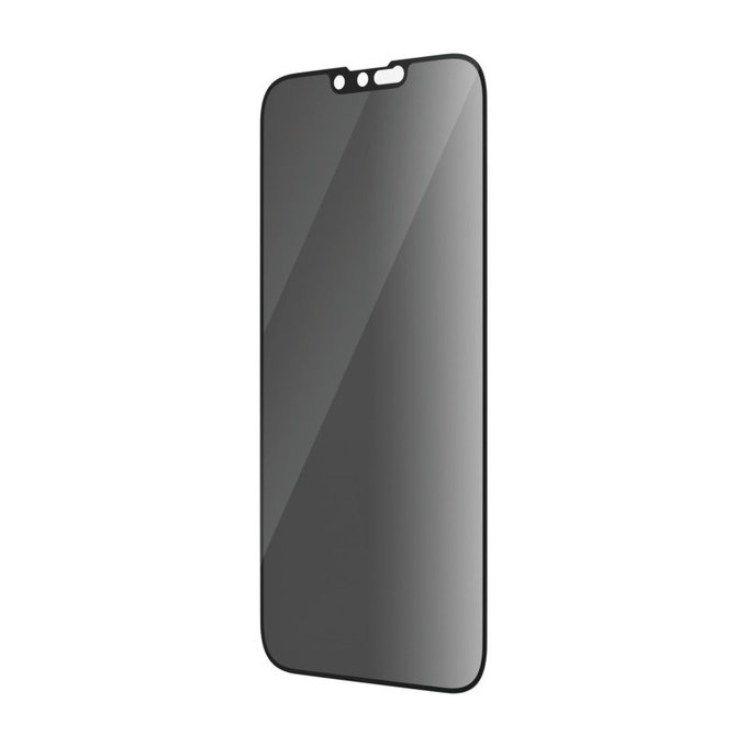 Закалено стъкло UWF Privacy AB с апликатор за iPhone 14 Plus/13 Pro Max, Черно, PanzerGlass