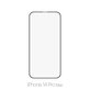 Закалено стъкло FullCover за iPhone 14 Pro Max, FixPremium