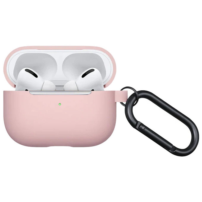 Силиконов калъф за AirPods Pro, Розово, Pink