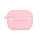 Силиконов калъф за AirPods Pro, Розово, Pink