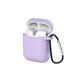 Силиконов калъф за AirPods 1 & 2, Лила, Lila