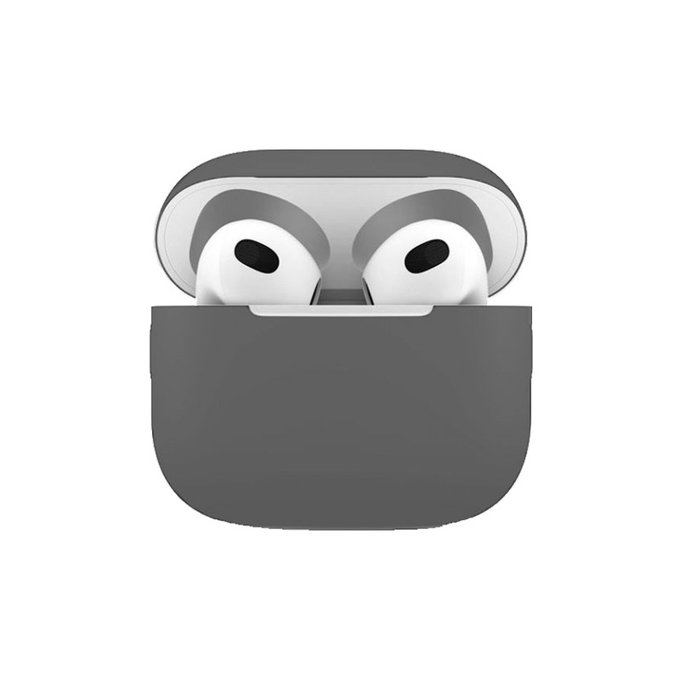 Силиконов калъф за AirPods 3, Space Grey