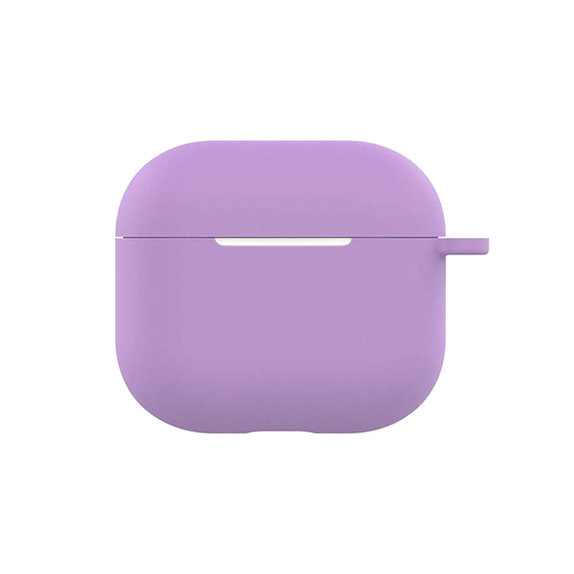Силиконов калъф за AirPods 3, Лила, Lila
