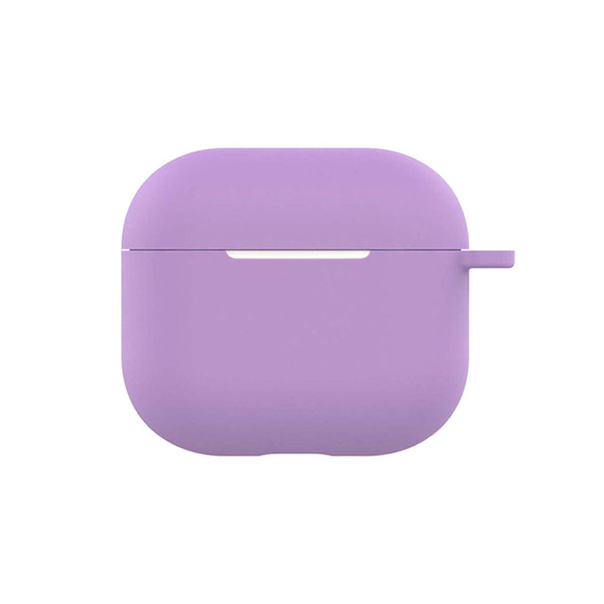 Силиконов калъф за AirPods 3, Лила, Lila