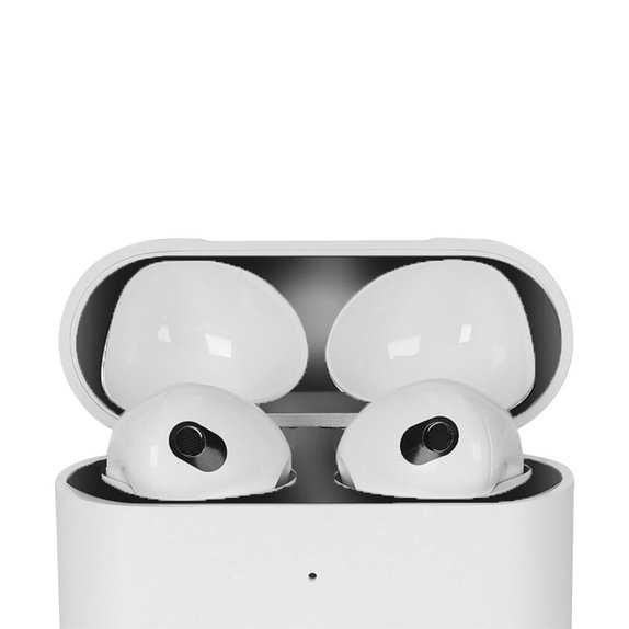 Анти-прах лепенка за AirPods 3, Черно, Black, FixPremium