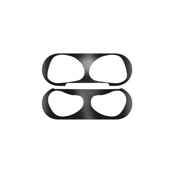 Анти-прах лепенка за AirPods 3, Черно, Black, FixPremium