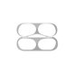 Анти-прах лепенка за AirPods Pro, сребърен, silver, FixPremium