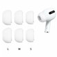Накрайници за AirPods Pro - комплект 3 бр. (L, M, S), Бял, White, FixPremium