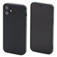 Силиконов калъф за iPhone 12 mini, Черно, Black