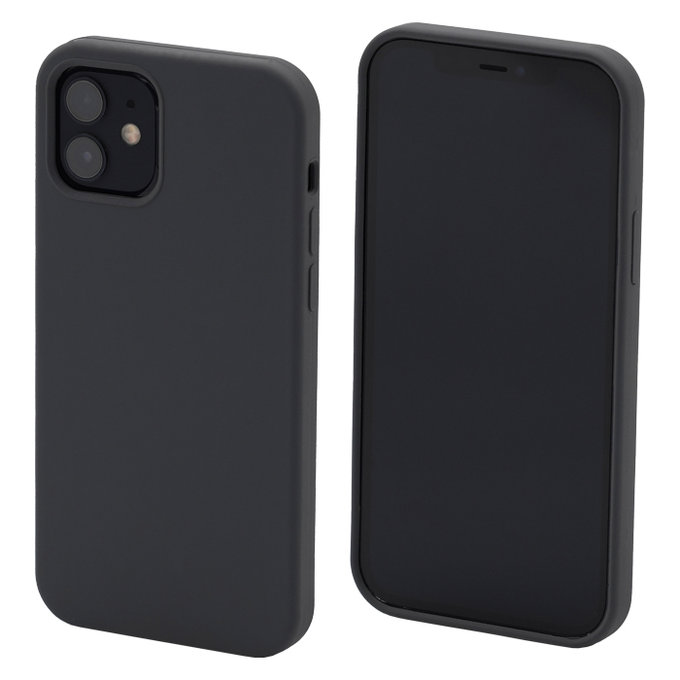 Силиконов калъф за iPhone 12, Space grey