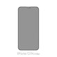 Закалено стъкло Privacy Anti-Spy за iPhone 12 Pro Max, FixPremium
