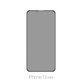 Закалено стъкло Privacy Anti-Spy за iPhone 13 mini, FixPremium