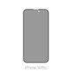 Закалено стъкло Privacy Anti-Spy за iPhone 14 Pro, FixPremium