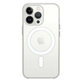 Силиконов калъф с MagSafe за iPhone 13 Pro, Прозрачен, Transparent