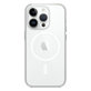 Силиконов калъф с MagSafe за iPhone 14 Pro, Прозрачен, Transparent